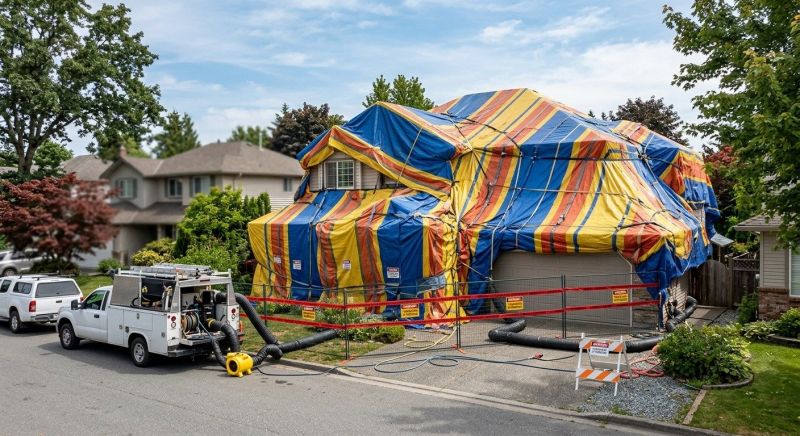 Tent Fumigation in Woodbridge, VA