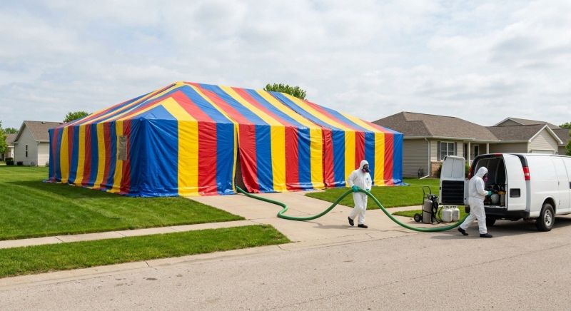 Termite Tenting in Clarksville, TN
